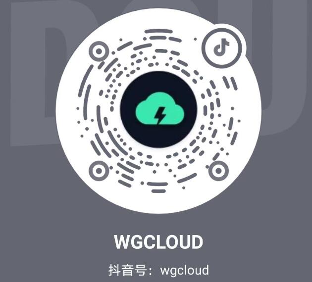 WGCLOUD抖音号